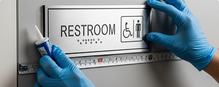ADA & tactile compliance plaques