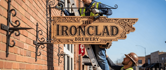 Carved or Sandblasted Styles