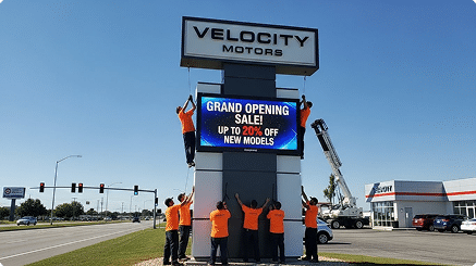 Illuminated & Digital Message Boards