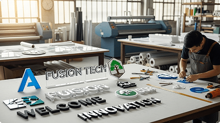 Reception Wall Logos & 3D Lettering