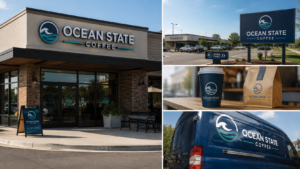Branded dimensional storefront signage on a modern commercial building in Jacksonville, Florida.